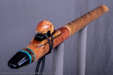 Red Mallee Burl Native American Flute, Minor, Low C#-4, #K15I (0)